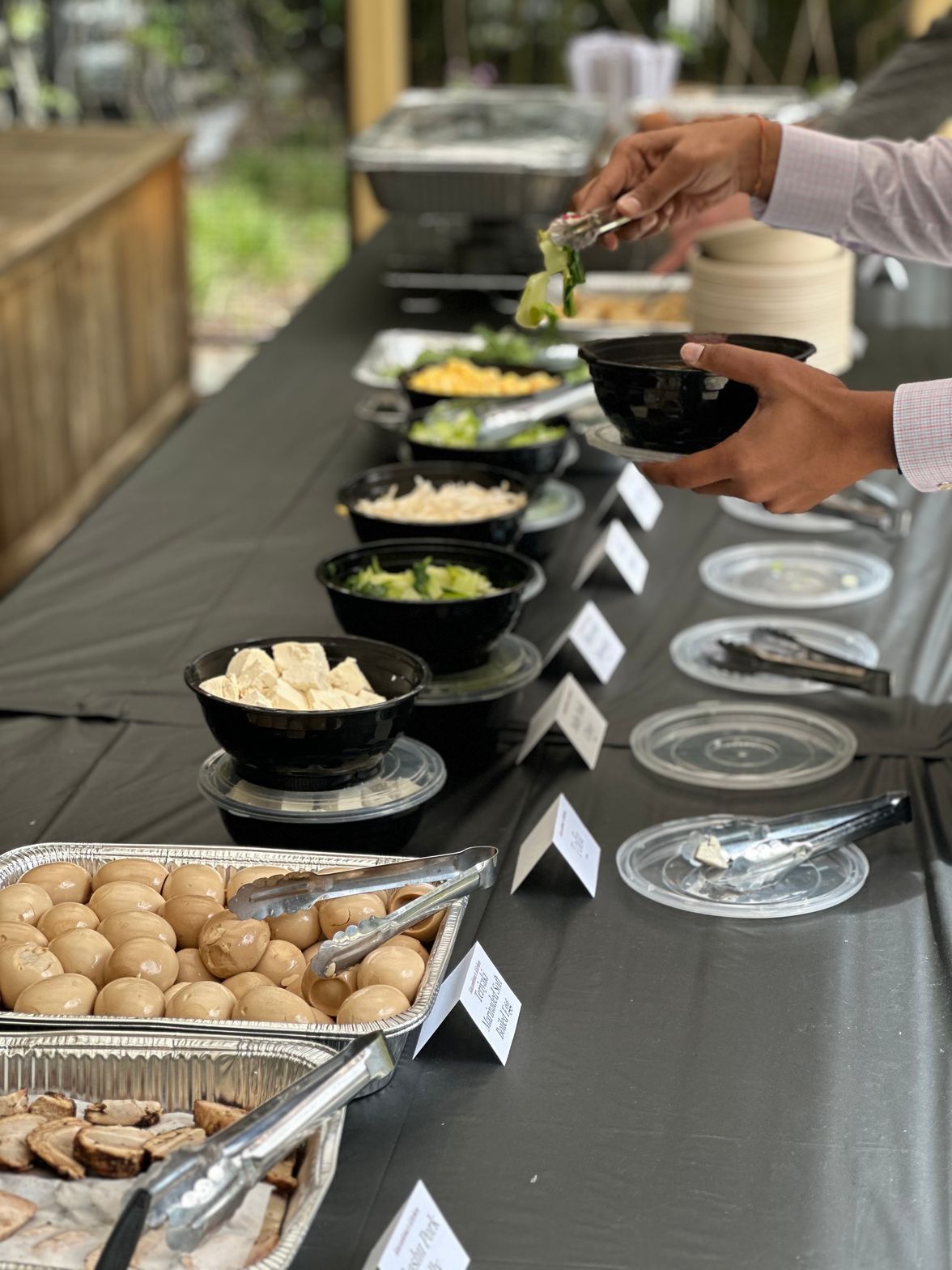 Colorful fruit display